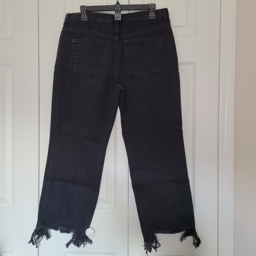 We The Free Maggie Mid Rise Crop Straight Leg Jeans - Picture 9 of 9